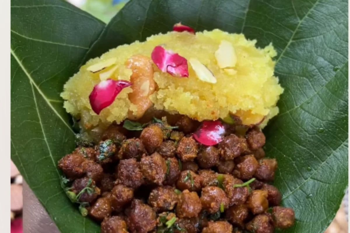 कंजक भोग को बनाएं खास, इस आसान रेसिपी काले चने और सूजी हलवा के साथ