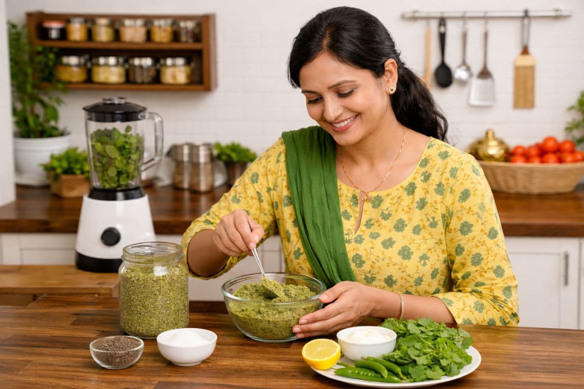 कभी भी बनाएं ताजी चटनी, बस रखें ग्रीन चटनी प्रीमिक्स तैयार
