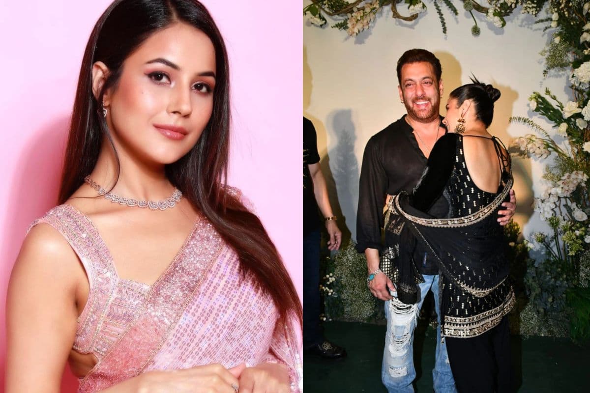 शहनाज गिल ने सलमान खान को किया किस, वायरल हुआ क्यूट वीडियो