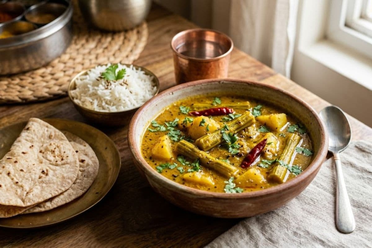 स्वाद और पोषण से भरपूर, घर पर बनाएं आसान सरसों वाला सहजन सब्जी