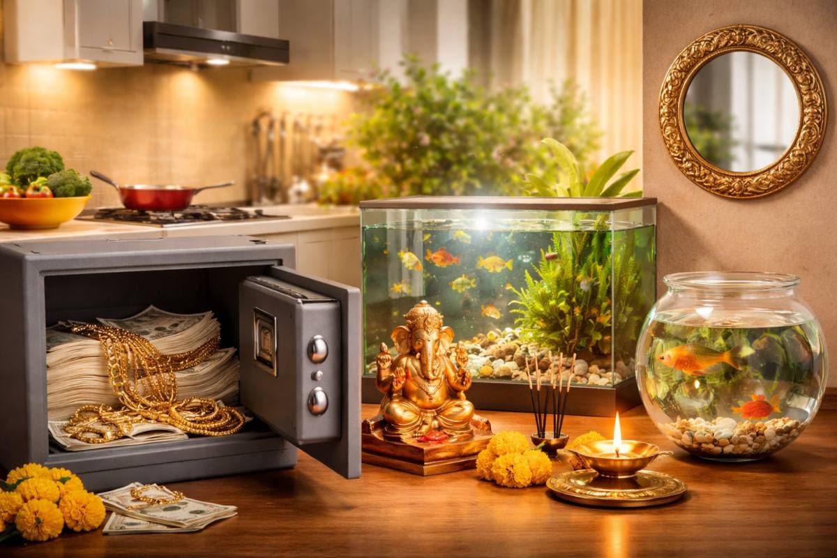 घर में गलत दिशा में रखी ये 5 चीजें आपको बना रही हैं गरीब, जान लें अगर बार-बार हो रही पैसों की दिक्कत