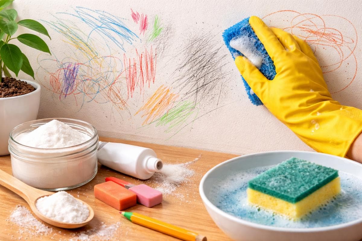 दीवारों पर लगे पेंसिल और क्रेयॉन के दाग हटाना अब हुआ आसान, ये 4 घरेलू उपाय जरूर आएंगे आपके काम