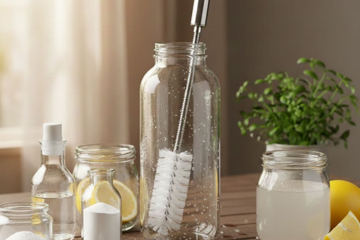 पानी की गंदी बोतल मिनटों में साफ करने के आसान टिप्स