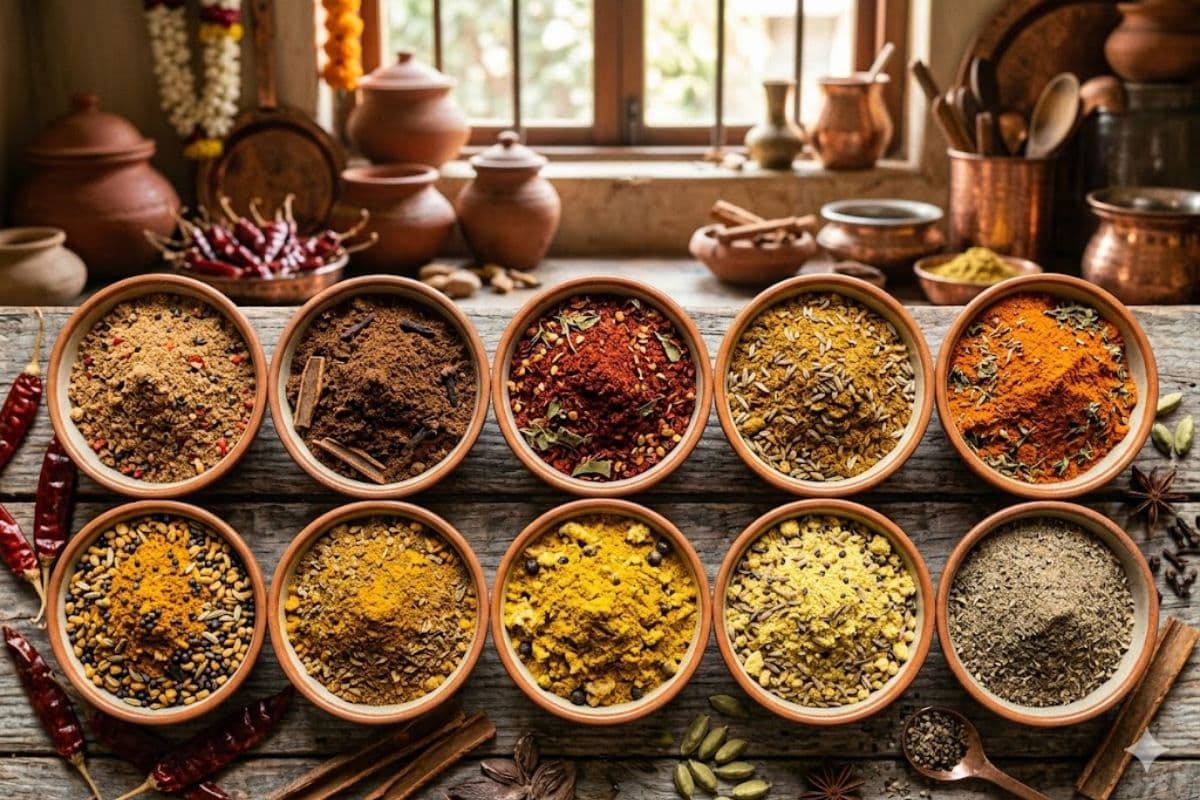 घर पर झटपट तरीके से बनाए ये 10 जादुई मसाले, हर खाने का स्वाद करे दोगुना