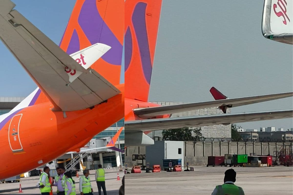 दिल्ली एयरपोर्ट पर टला बड़ा हादसा, आपस में टकराए दो विमानों के विंग