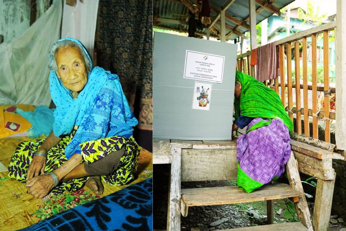 नदियों-पहाड़ों को पार कर वोटर तक पहुंचे मतदानकर्मी, बक्सा टाइगर रिजर्व के घने जंगलों से आयी लोकतंत्र की अद्भुत तस्वीरें