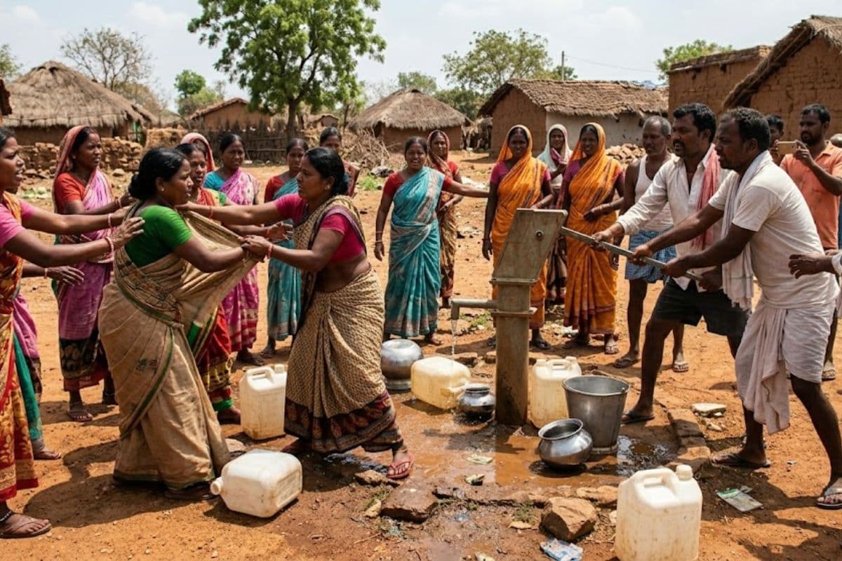 लोहरदगा: पानी के लिए ‘रणक्षेत्र’ बना होटवार गांव, दो पक्षों में जमकर हुआ खूनी संघर्ष, आधा दर्जन घायल