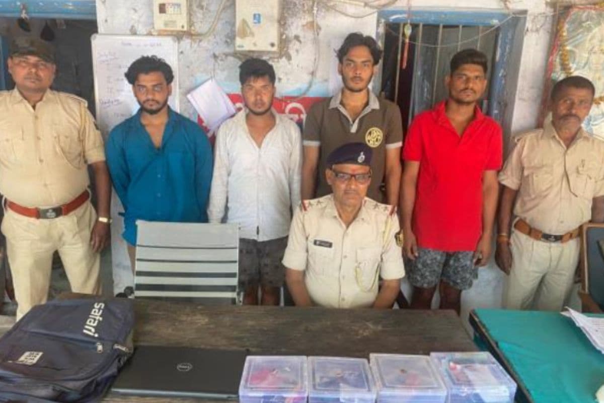 पाकिस्तान लिंक वाले साइबर अपराधी गिरोह के चार सदस्य गिरफ्तार, मोतिहारी पुलिस का एक्शन