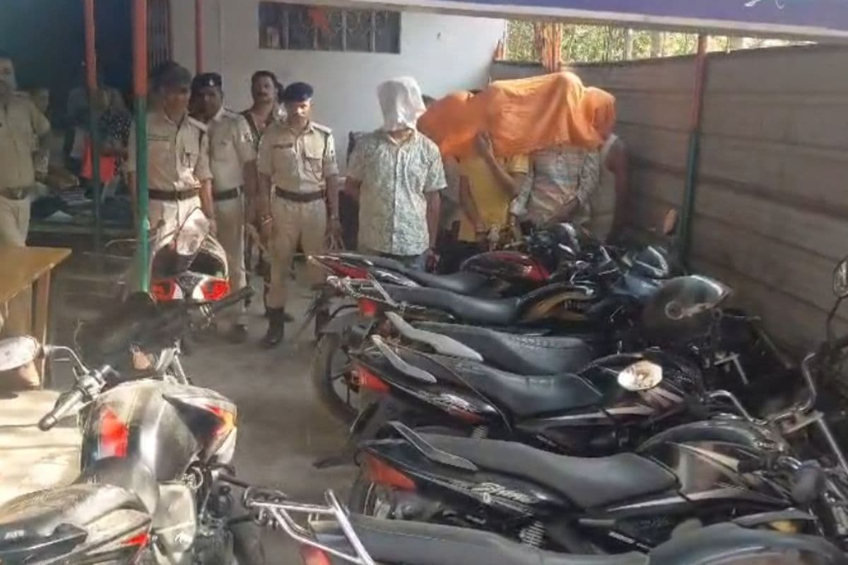 गया से पटना आकर करते थे बाइक चोरी, मात्र 10 हजार में बेचते थे, पुलिस ने 10 को दबोचा