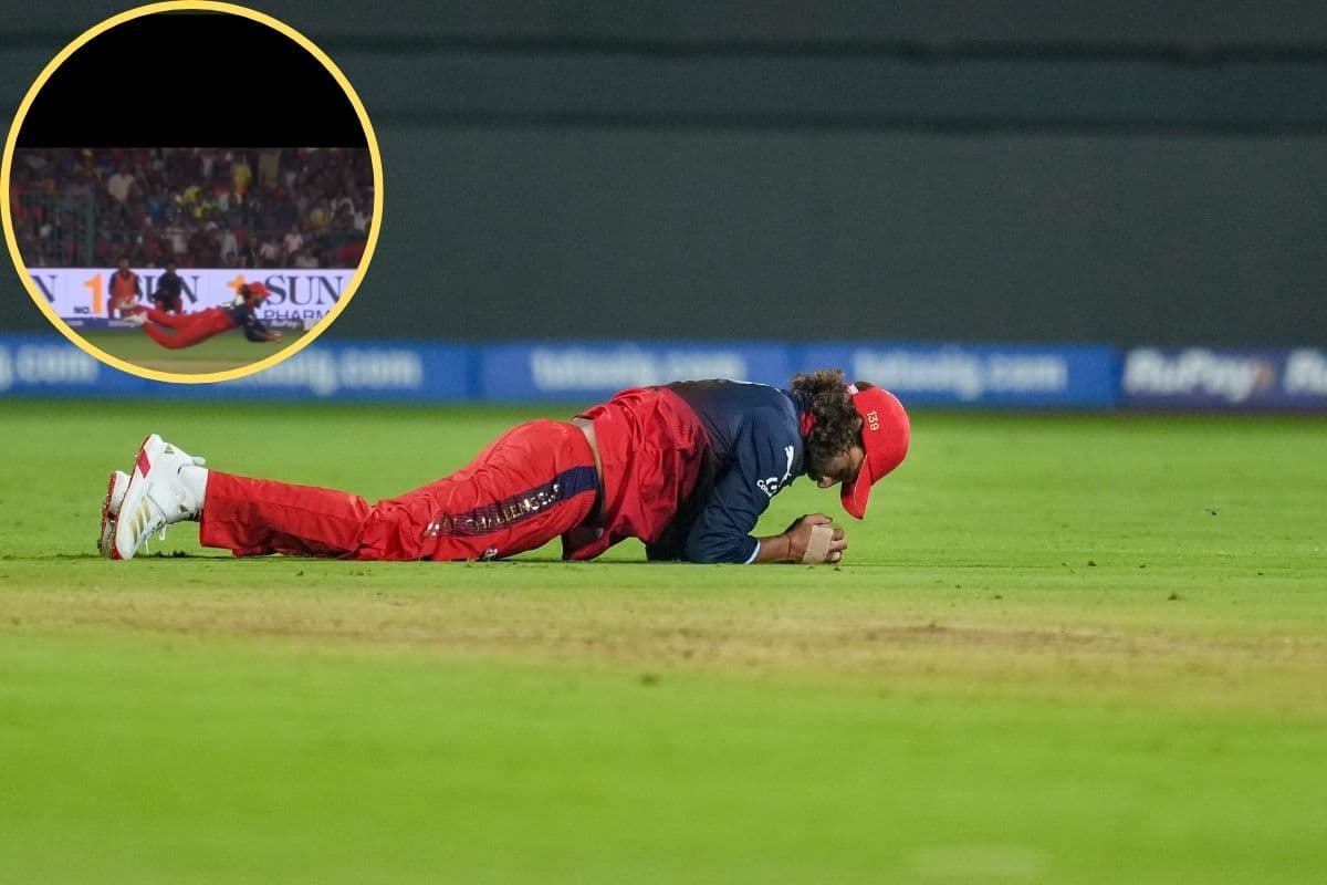 चीते जैसी फुर्ती: रजत पाटीदार ने गोता लगाकर लपका प्रशांत वीर का कैच, वीडियो वायरल