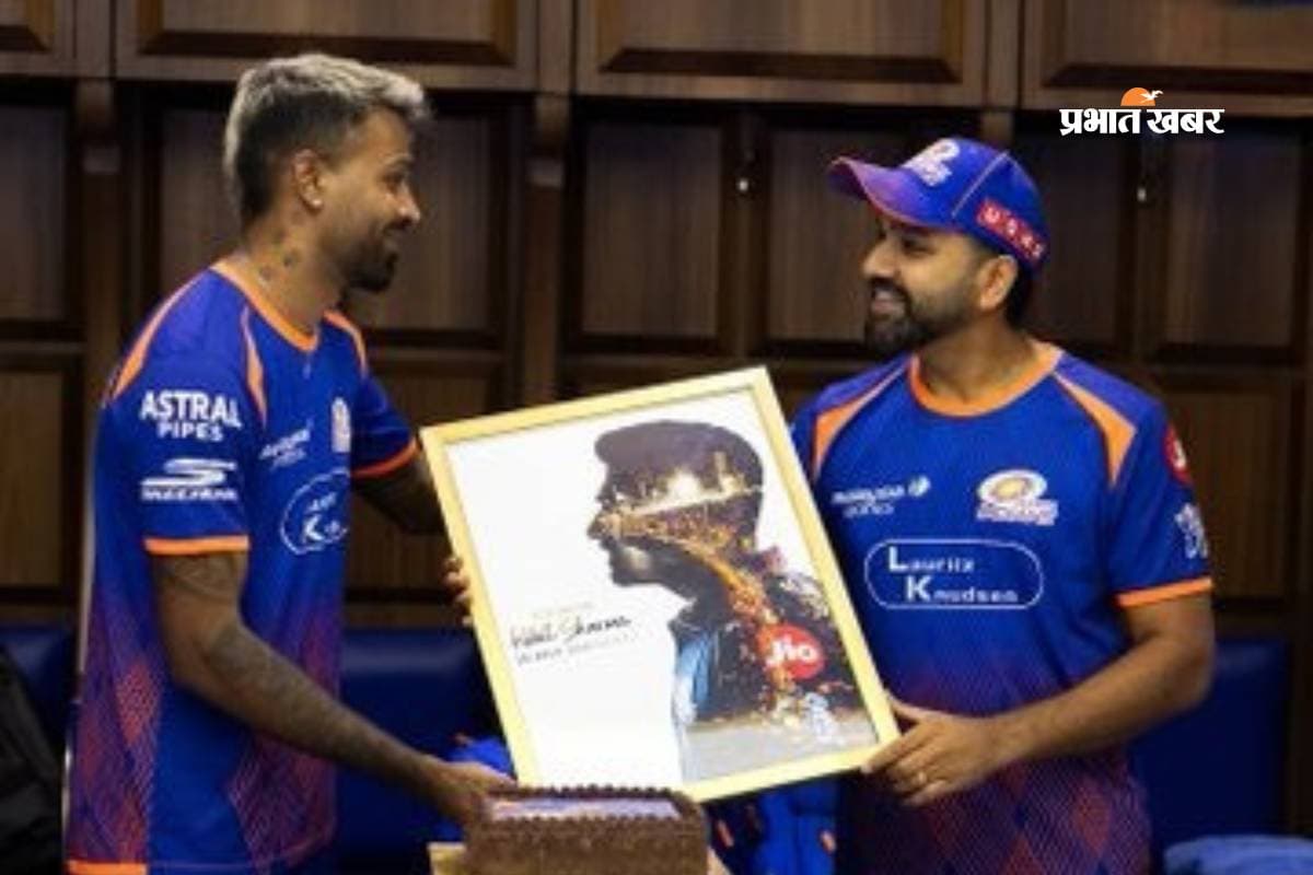 आपने हमें प्रेरित किया, हार्दिक ने खास अंदाज में 5 बार चैंपियन बनाने वाले रोहित को सम्मानित किया