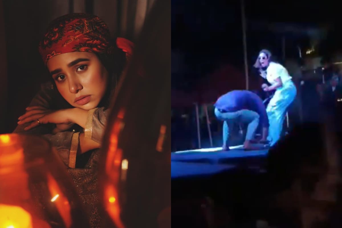 लाइव कॉन्सर्ट में फैन की हरकत से घबराईं सुनंदा शर्मा, चिल्लाकर रोकी परफॉर्मेंस