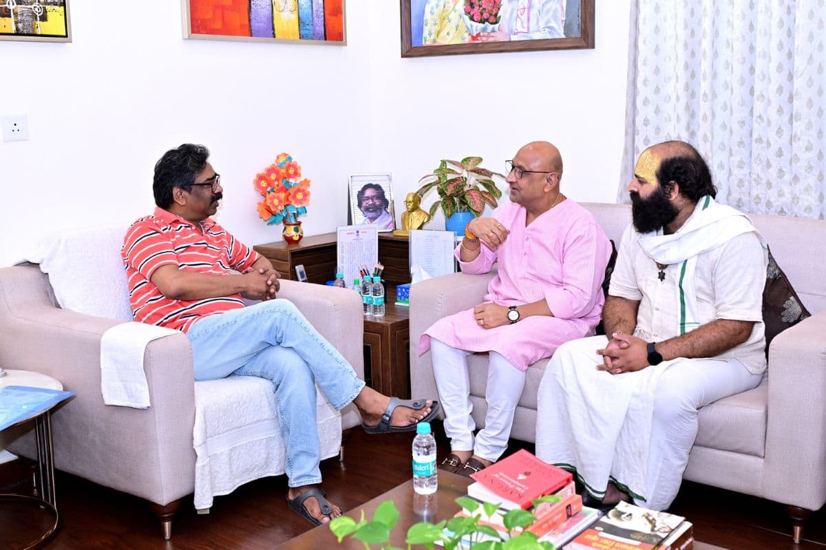 रांची का तपोवन मंदिर बनेगा ‘वर्ल्ड क्लास’: CM हेमंत सोरेन बोले- सरकार करेगी सहयोग