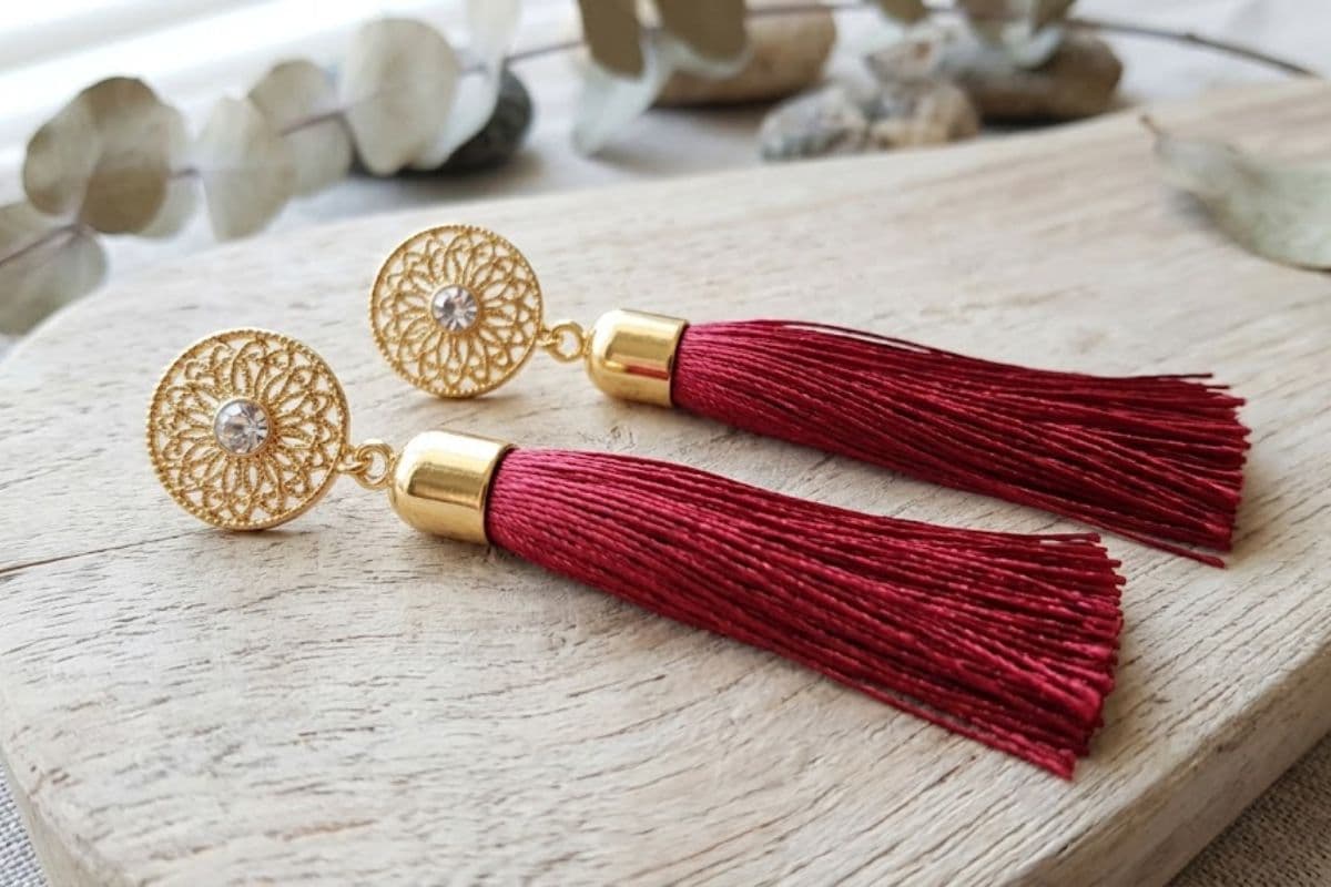 Tassel earring