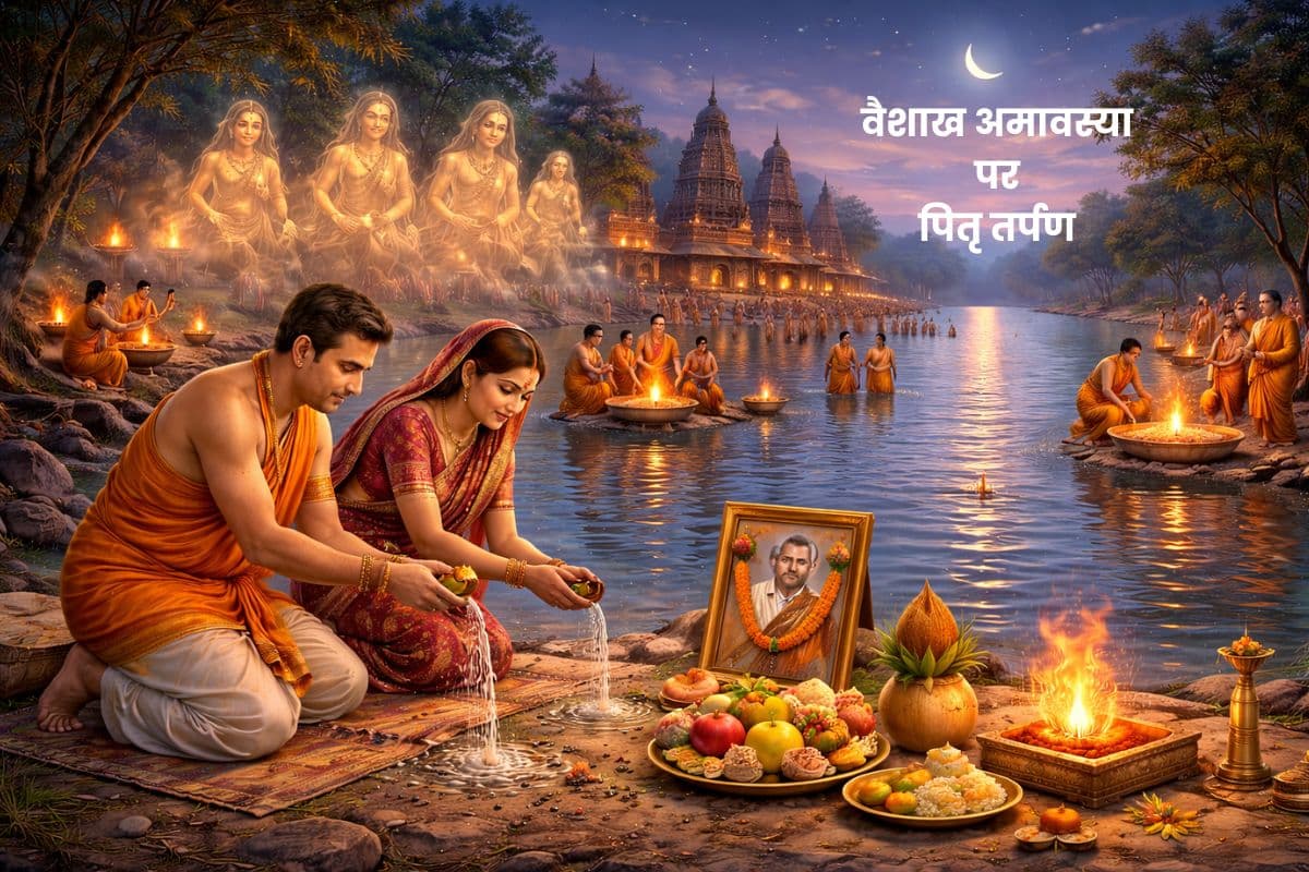 वैशाख अमावस्या पर ऐसे करें पितृ तर्पण, जाने क्या है महत्व