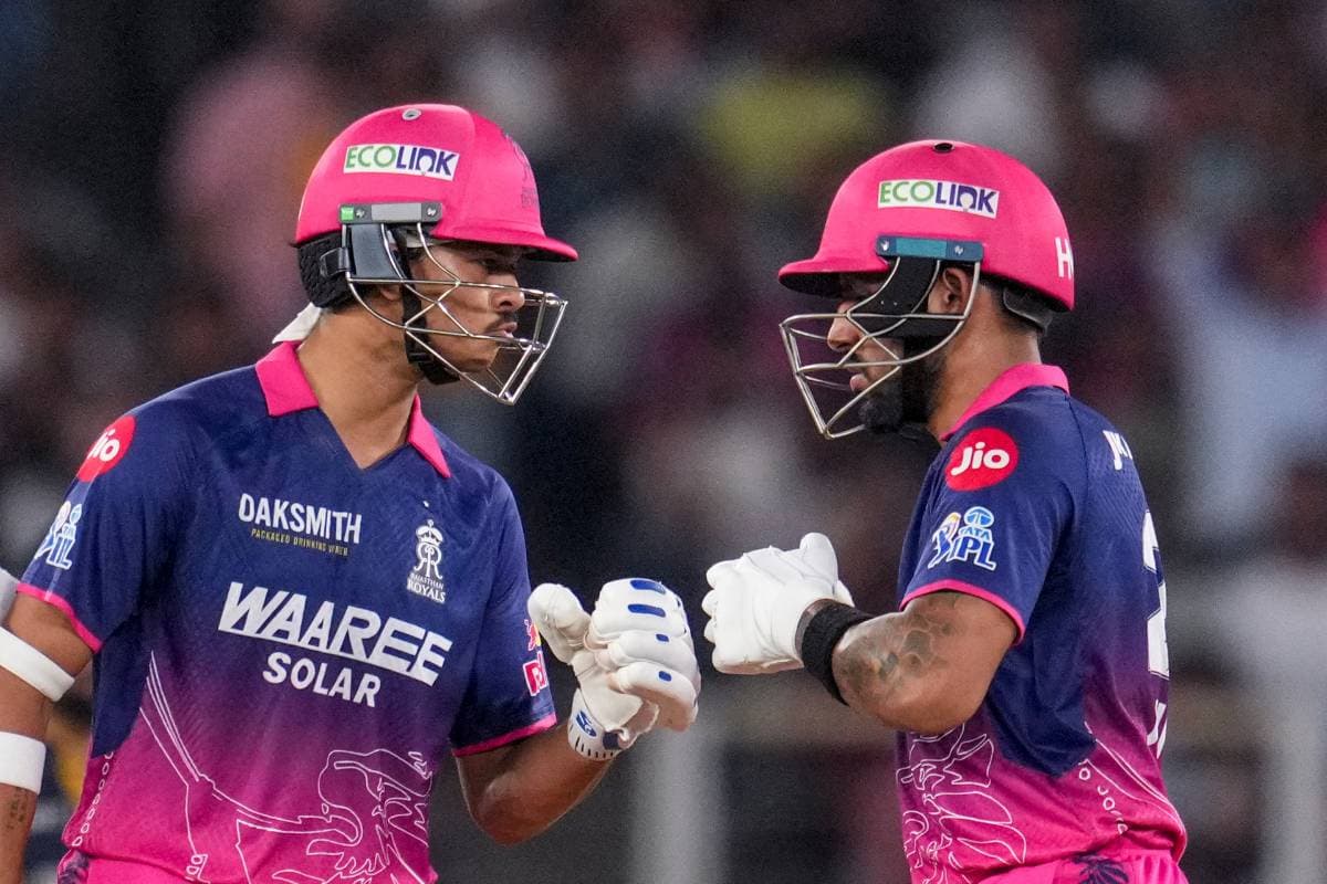 GT vs RR: यशस्वी और ध्रुव की फिफ्टी, गुजरात को मिला 211 रन का टारगेट