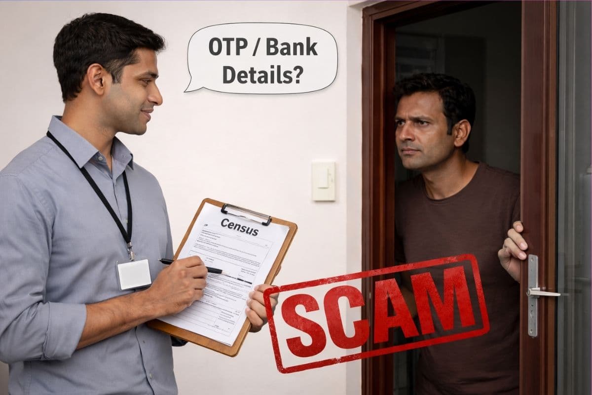 जनगणना के नाम पर साइबर ठगी से बचें, एक गलती और आपका खजाना खाली