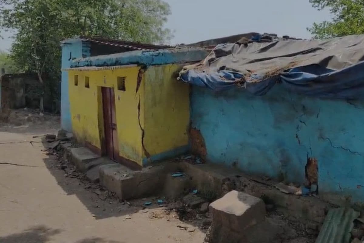 धनबाद के टंडाबारी में फिर फटी धरती, दहशत में लोग