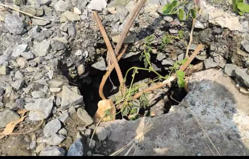 Dhanbad News: झारखंड मोड़ के पास आठ लेन पर फिर बना गोफ