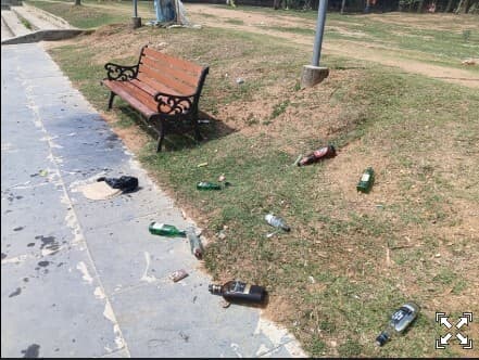 Giridih News :मैनेजर तालाब व पार्क बना शराबियों का अड्डा, लोगों की परेशानी बढ़ी