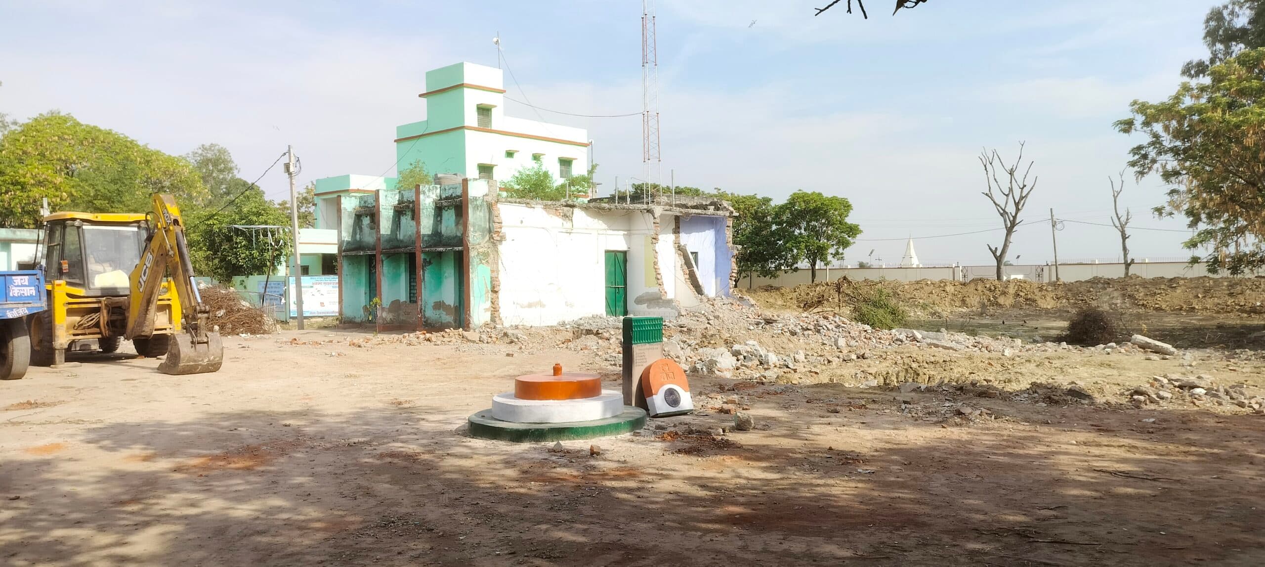 नये प्रखंड भवन के निर्माण के लिए शिफ्ट हुए सभी सरकारी कार्यालय