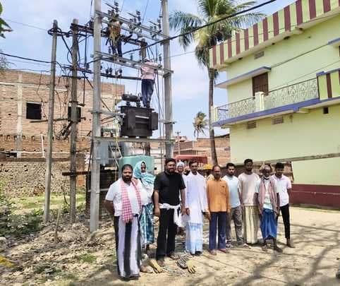 दिग्घी गांव में 63 केवी का लगा नया ट्रांसफार्मर, बिजली व्यवस्था में सुधार की उम्मीद