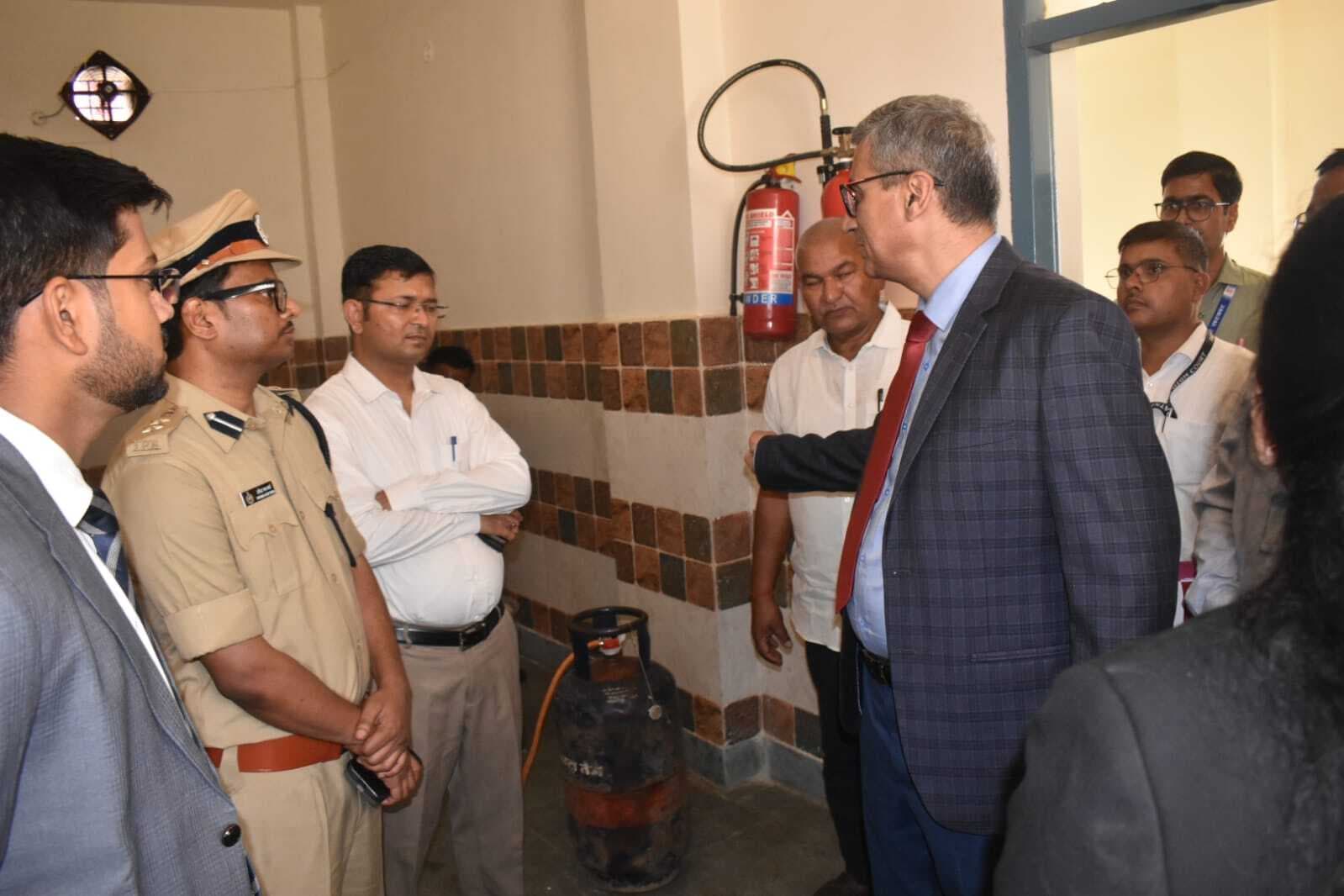 निरीक्षी जज ने बाल सुधार गृह का किया निरीक्षण