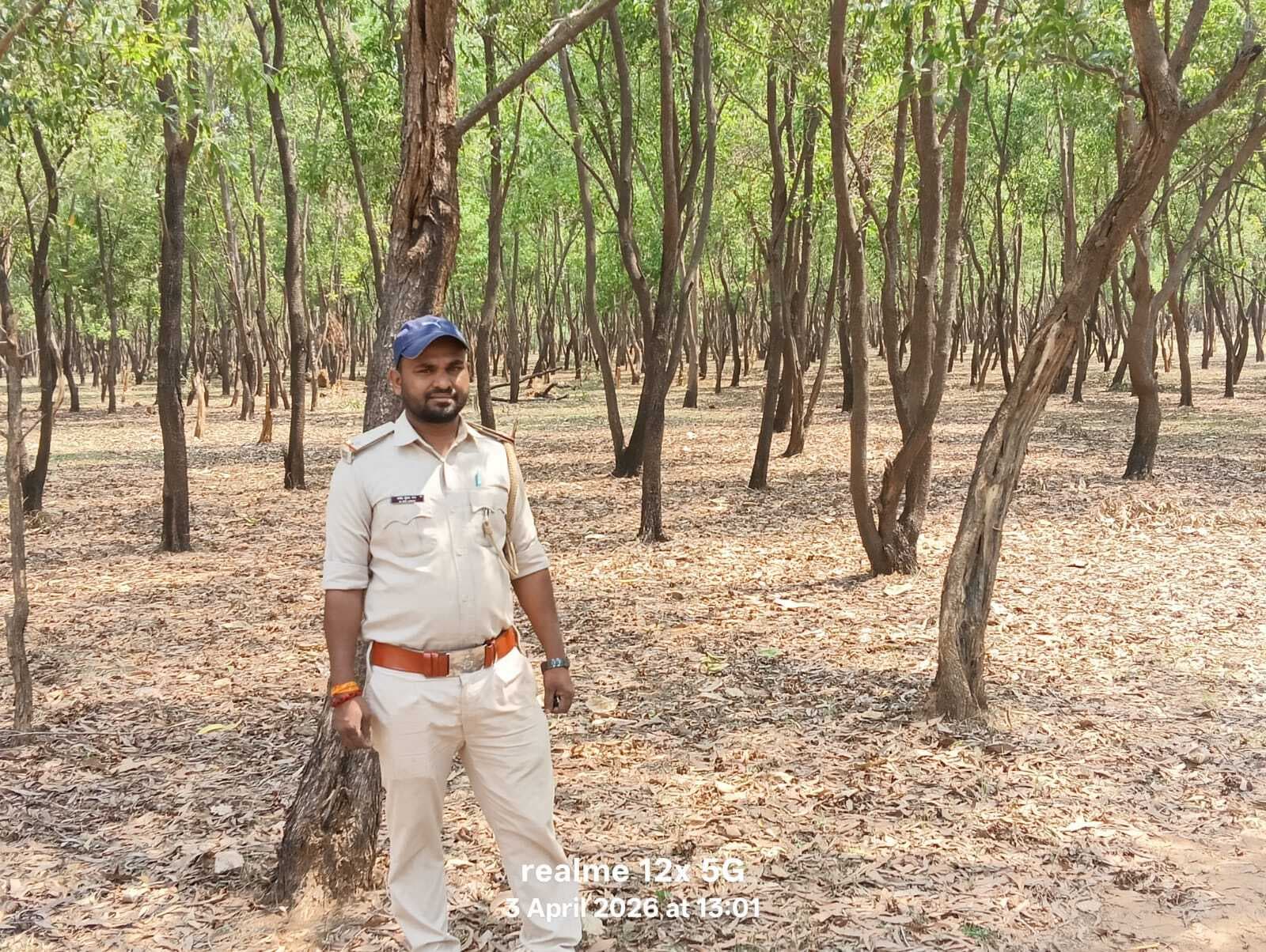 वनरक्षी ने वन रोपण कार्य का किया निरीक्षण