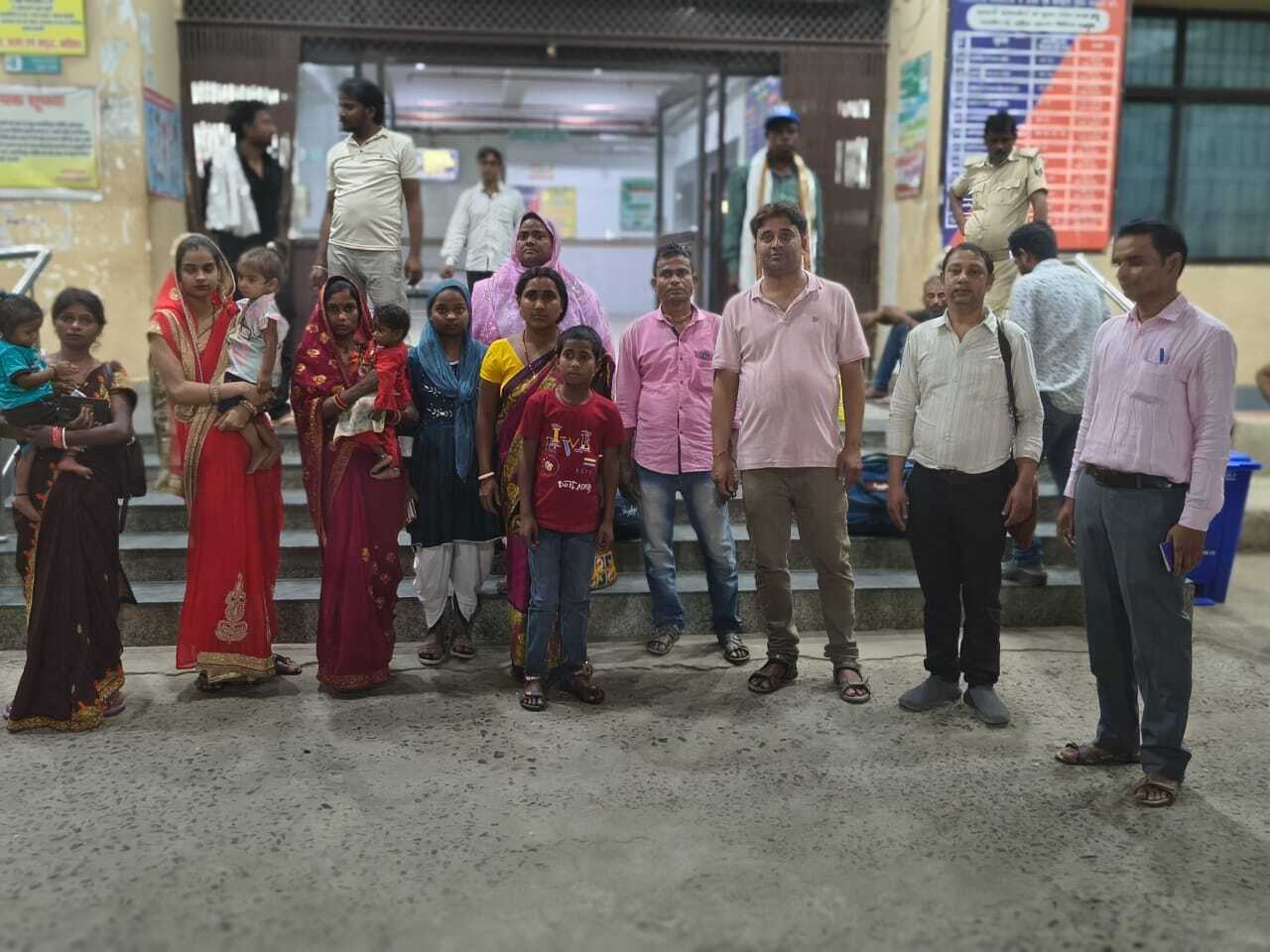 कटिहार से हृदय रोग से ग्रसित बच्चों को निशुल्क ऑपरेशन के लिए पटना रवाना