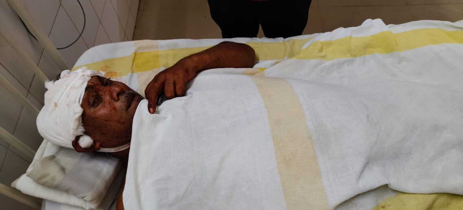 पुराने जमीन विवाद में दो पक्षों में जमकर हुई मारपीट, पांच घायल, पुलिस कर रही कैंप