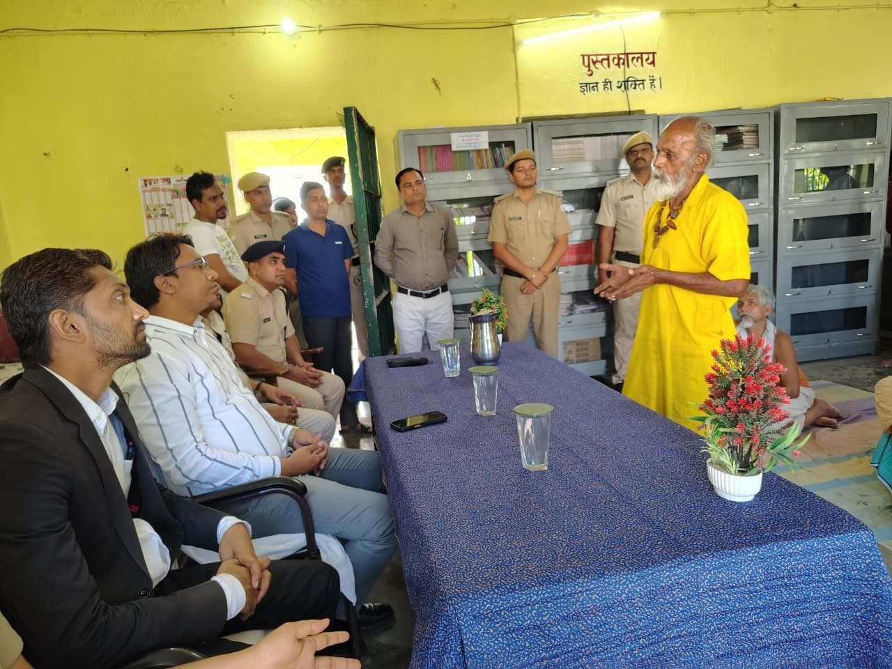 मंडल कारा में वृद्ध बंदियों को उनके अधिकारों की मिली जानकारी