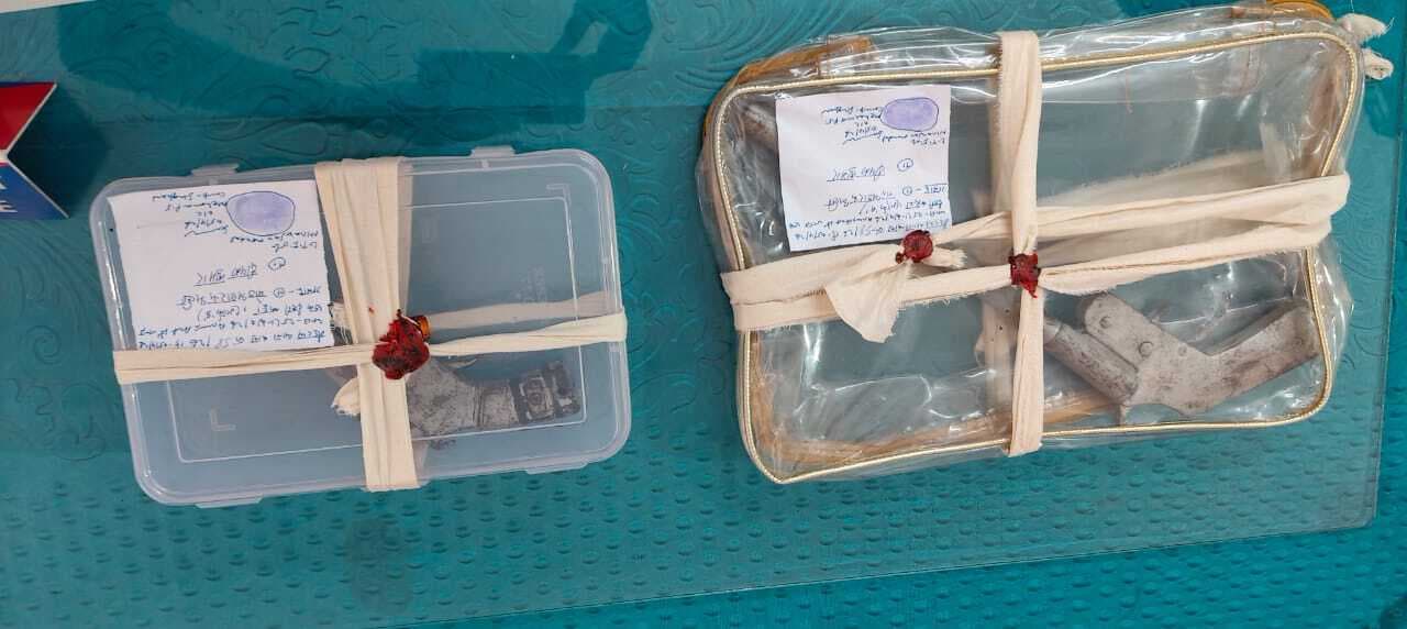 सिंघाड़ी गांव से दो देशी कट्टे के साथ वृद्ध गिरफ्तार