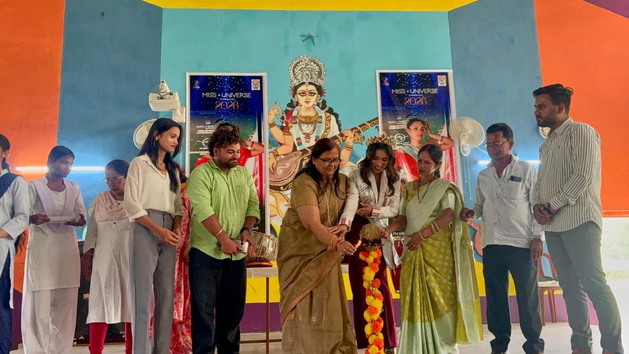 मिस झारखंड प्रतियोगिता में सैकेंड रनर-अप बनीं तुषिता का हुआ स्वागत