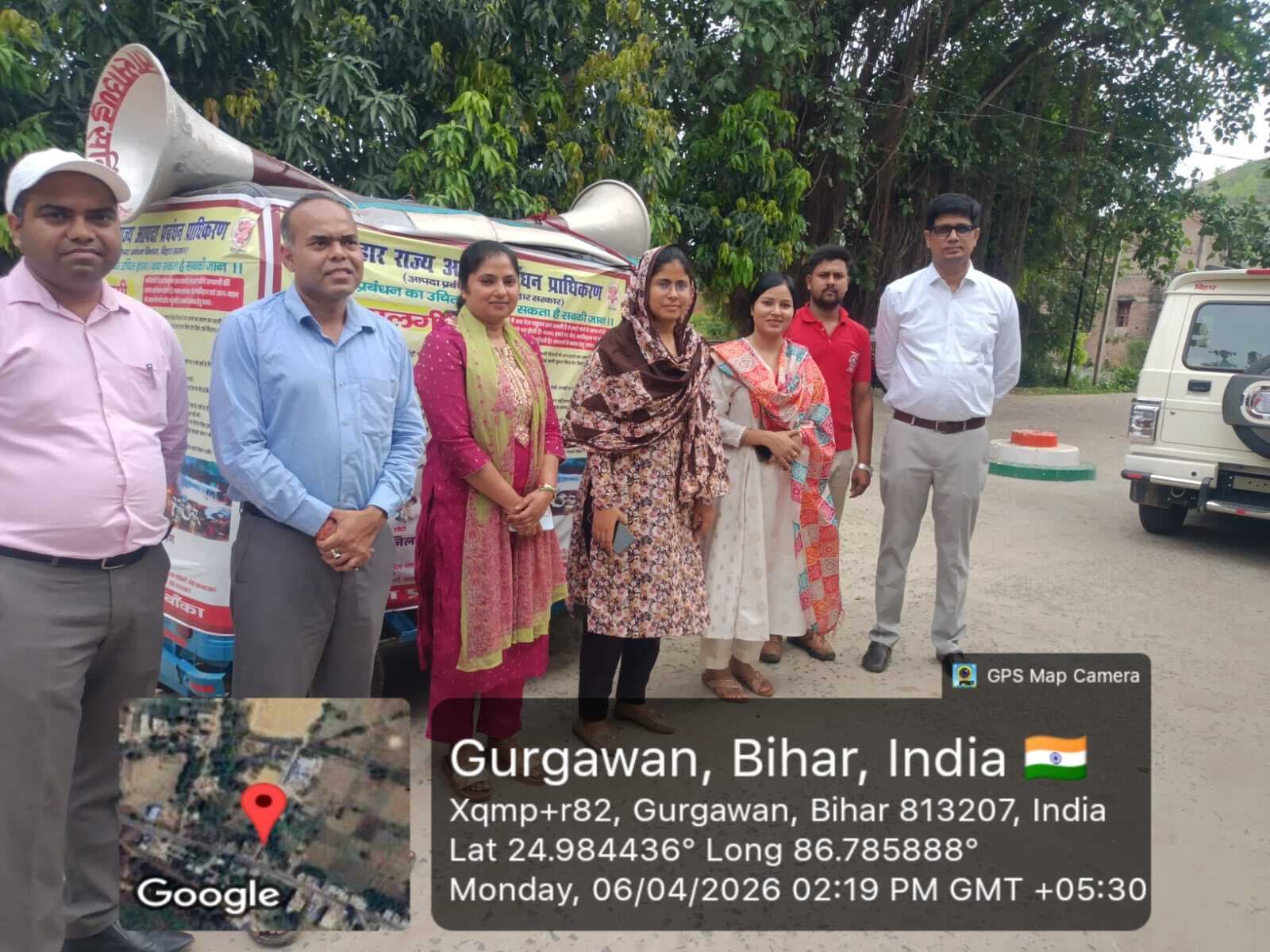 बीडीओ ने जागरुकता रथ को किया रवाना