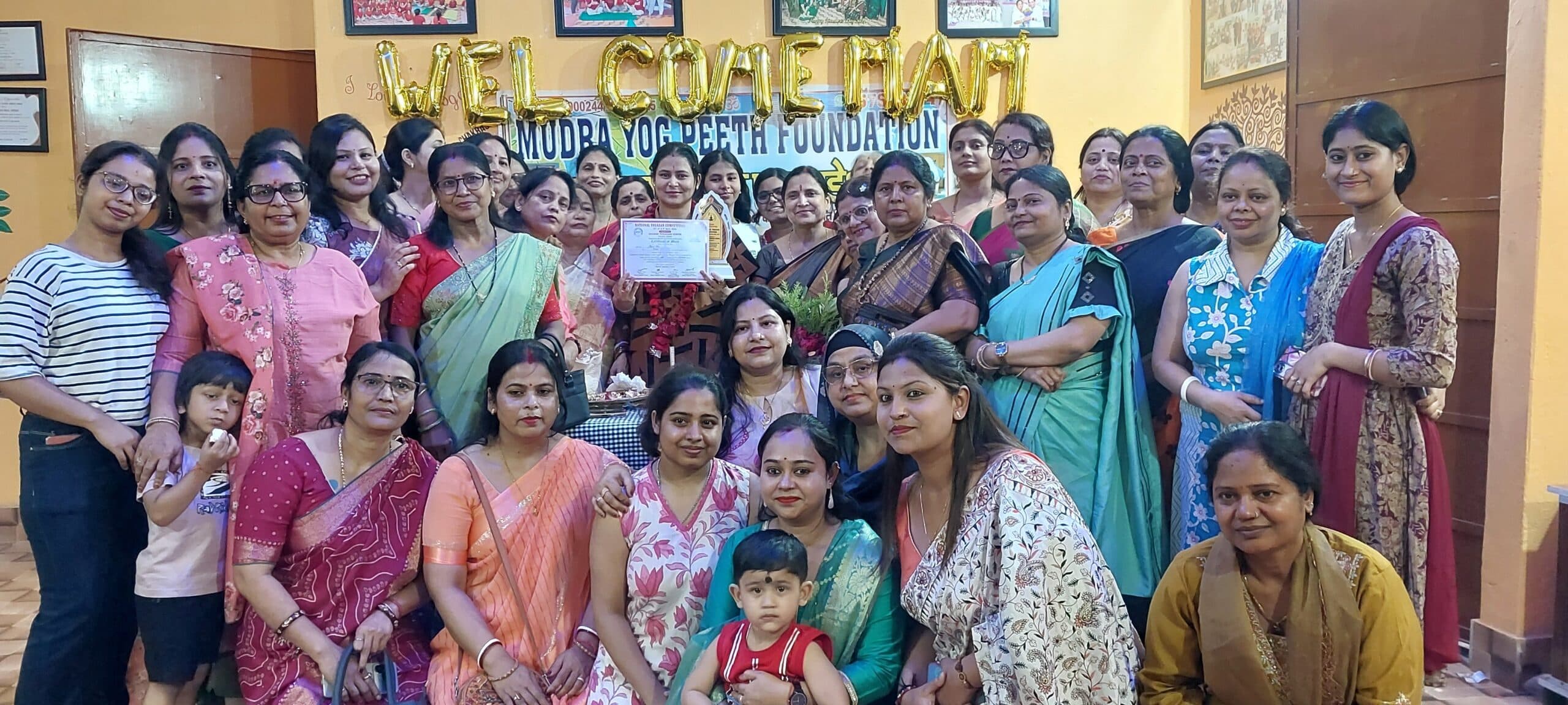 राष्ट्रीय योगासन प्रतियोगिता में कटिहार की राधिका ने रहीं प्रथम