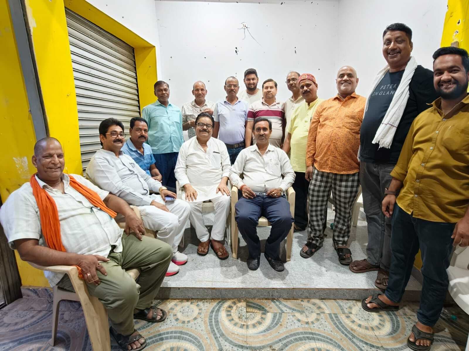 व्यवसायी संघ ने संगठन विस्तार करने का लिया फैसला