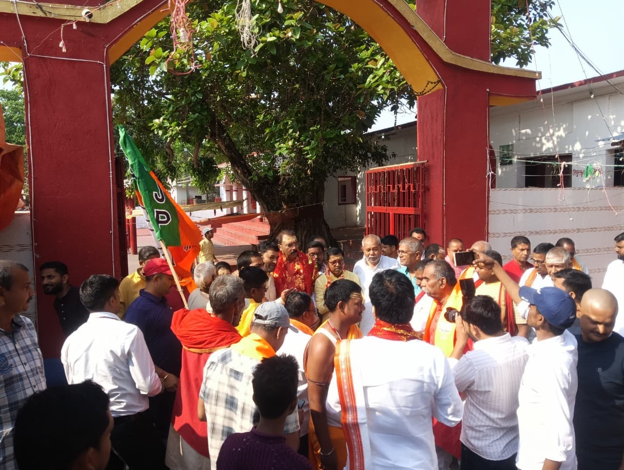 संजय सरावगी ने की उग्रतारा की पूजा