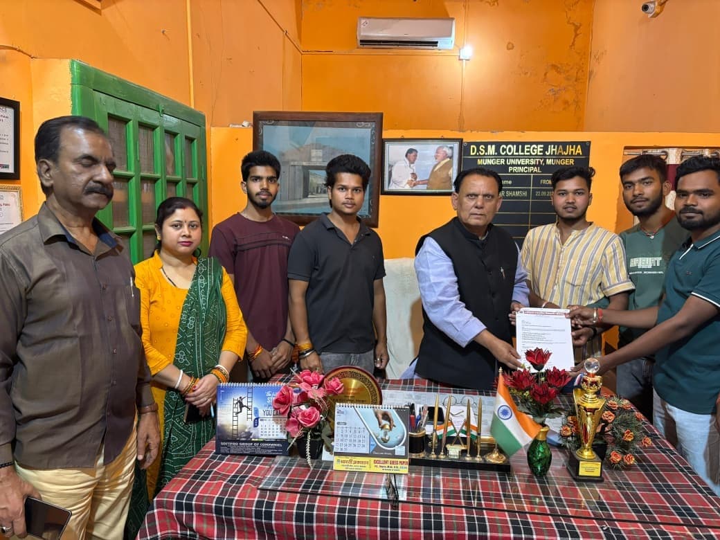 समस्याओं को लेकर विद्यार्थी परिषद ने सौंपा मांग पत्र