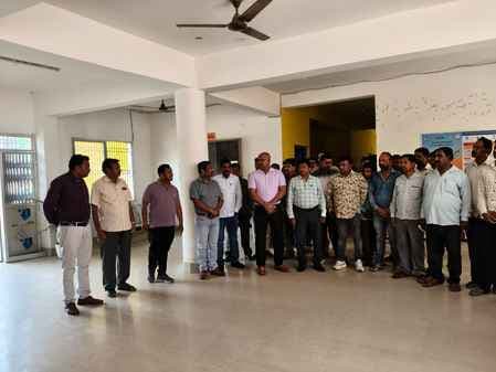 पंचायत सचिव की मौत पर शोक सभा आयोजित