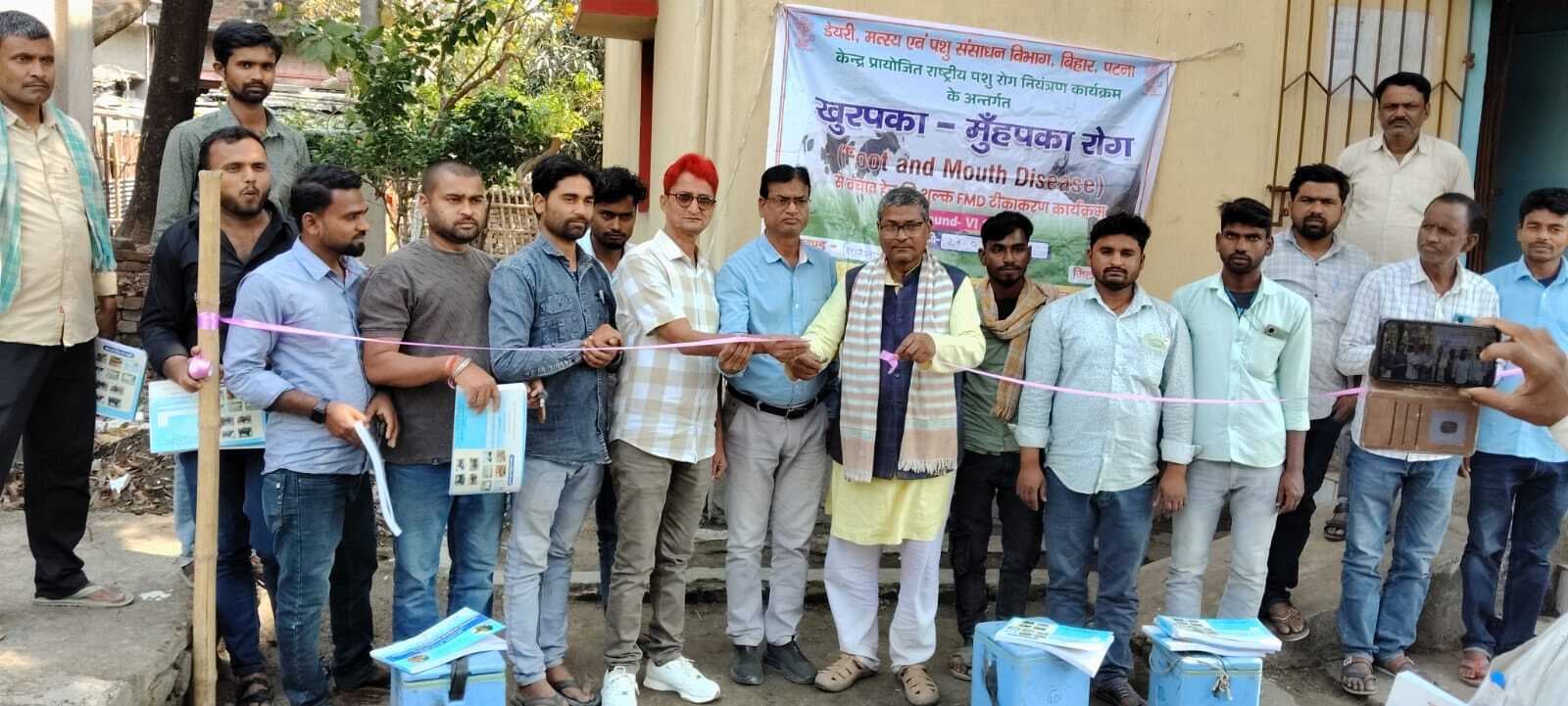 शिविर में 150 बांझ पशुओं का हुआ मुफ्त इलाज