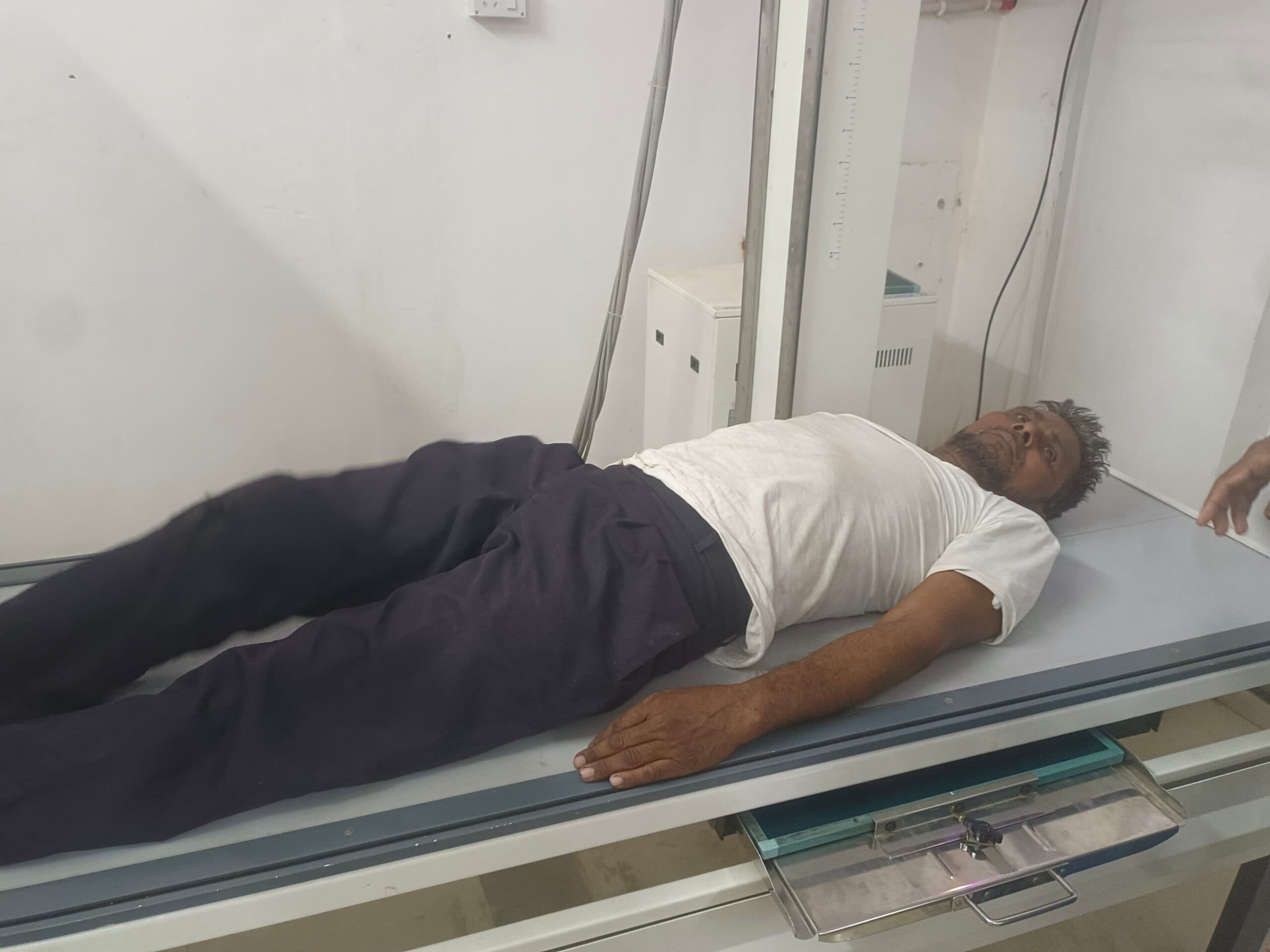 सड़क दुर्घटना में एक व्यक्ति हुआ घायल