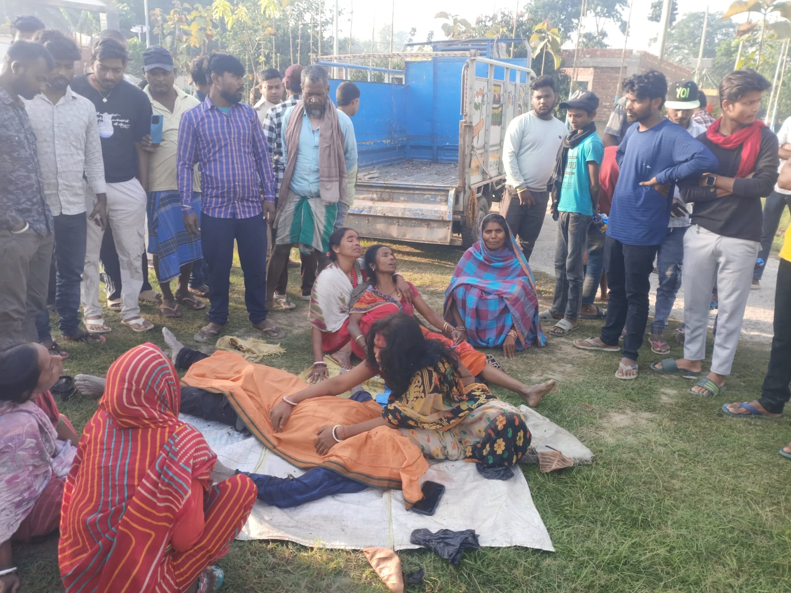 चार दिनों लापता युवक का शव पोखर से बरामद, तीन गिरफ्तार