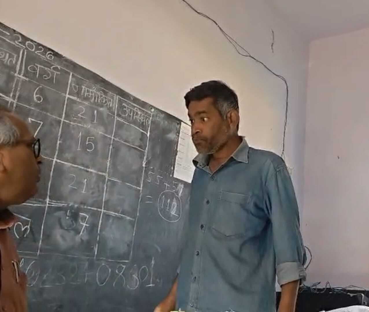 नशे में धुत युवक ने विद्यालय में मचाया उत्पात, प्रभारी से की मारपीट