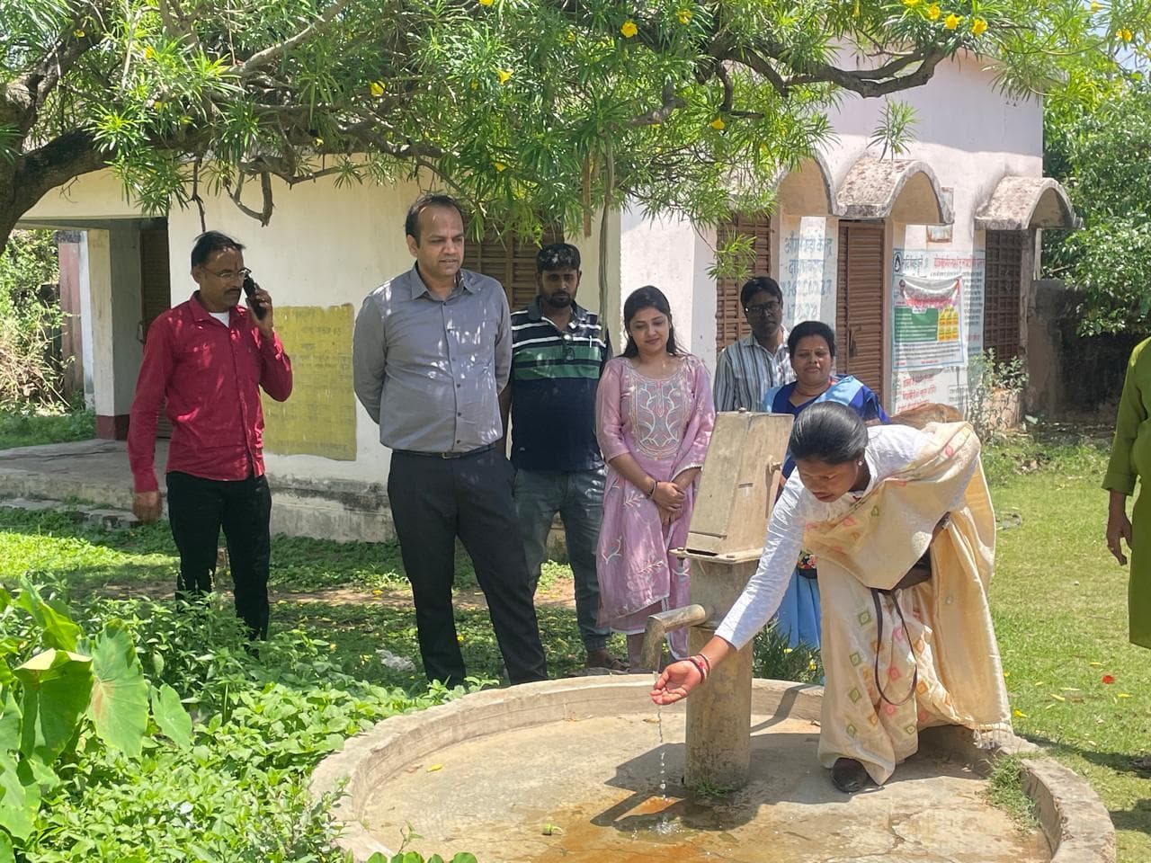 जामताड़ा में कई खराब चापानल ऑन स्पॉट किये गये दुरुस्त