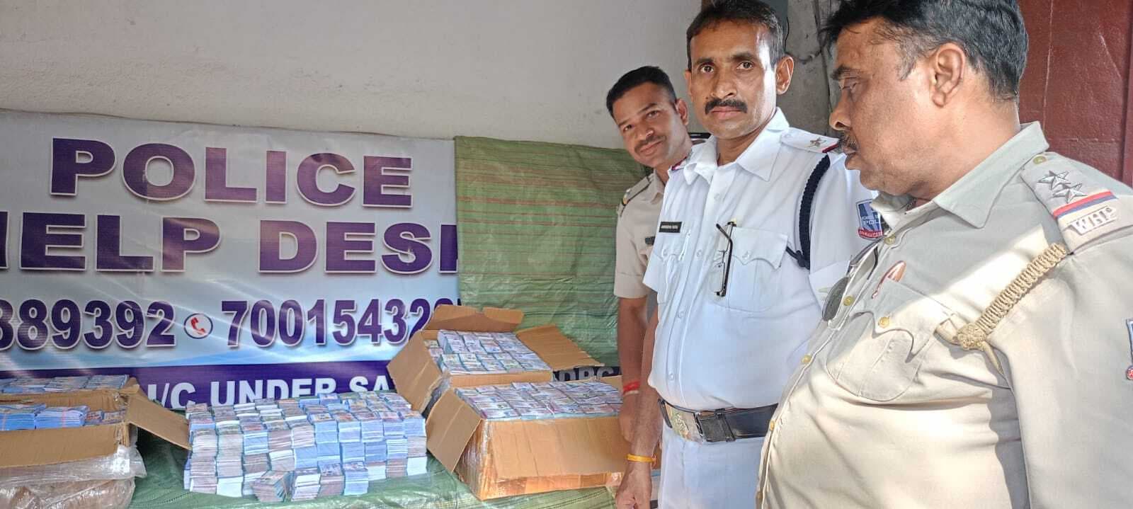 सलानपुर में यात्री बस से 2.41 करोड़ लॉटरी जब्त