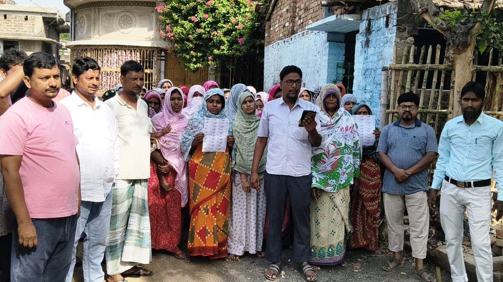 समशेरगंज में 987 में से 579 मतदाताओं के नाम विचाराधीन