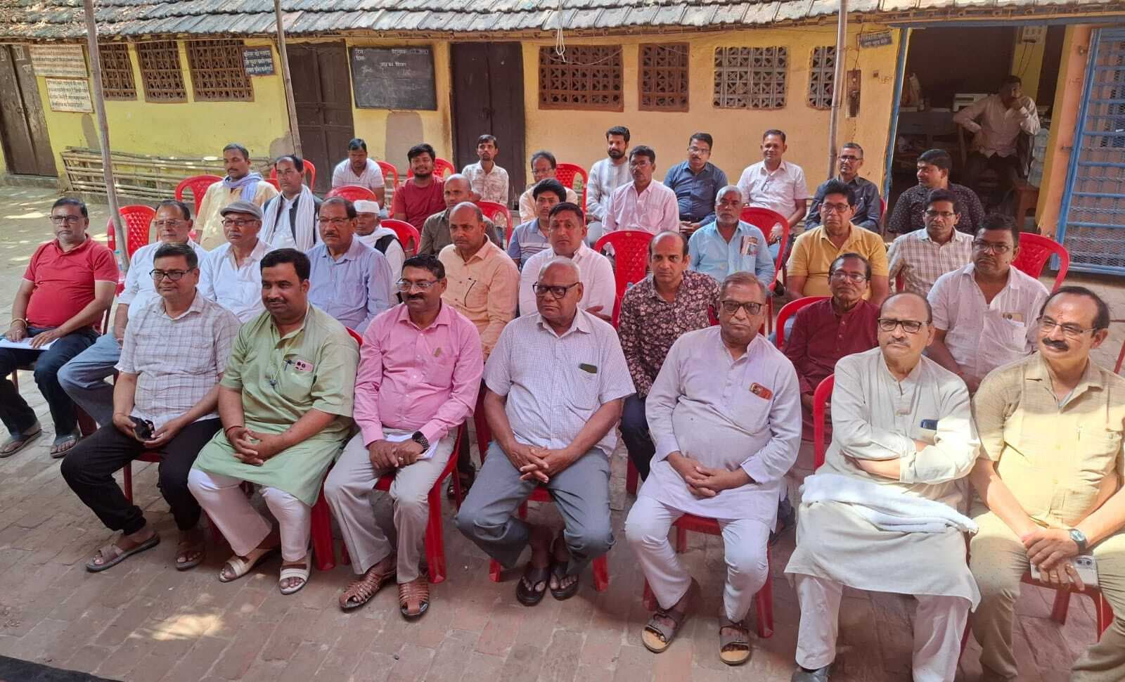 भागवत कथा आयोजन समापन पर हुई बैठक