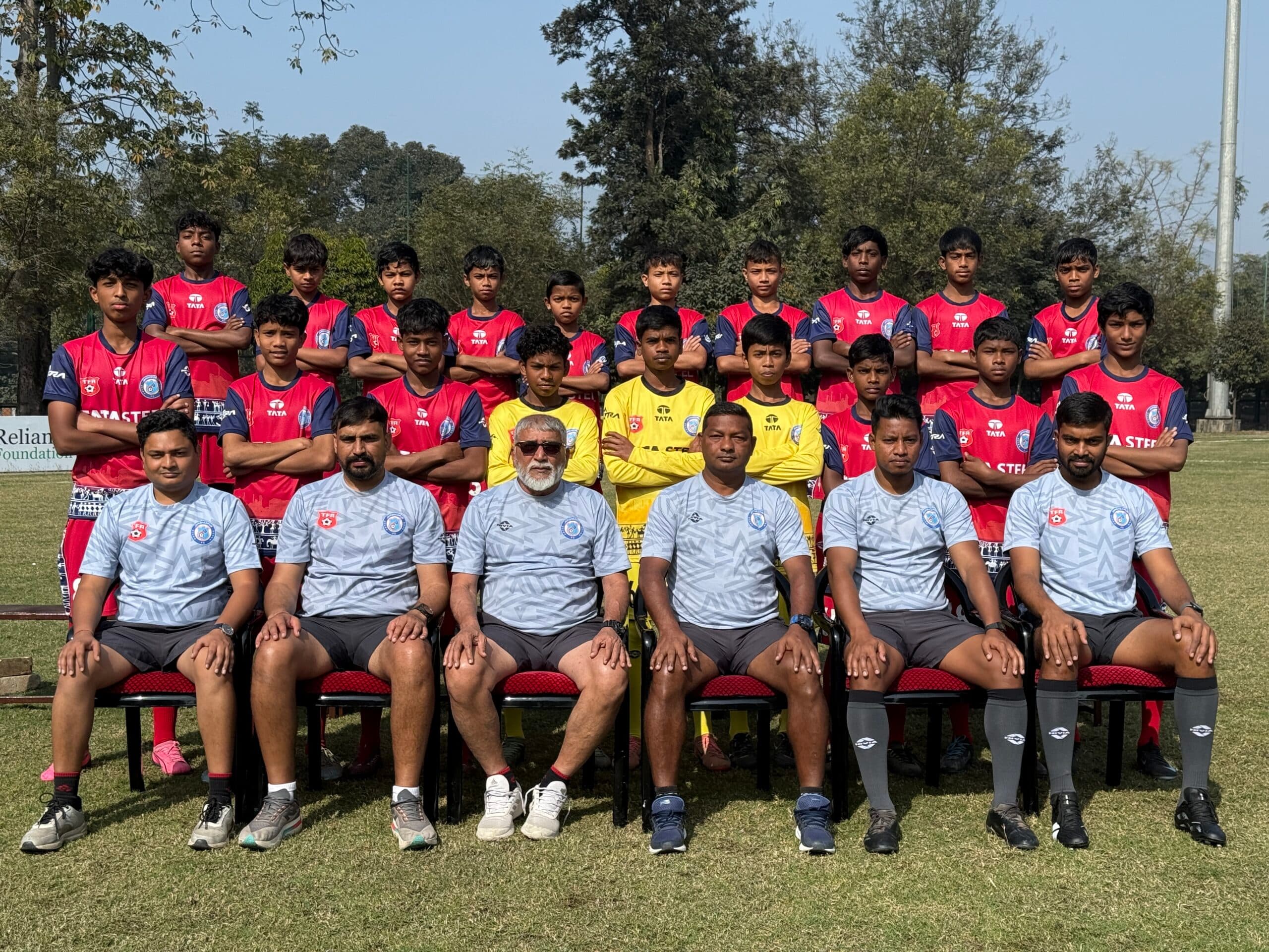 Jamshedpur under 14 football team ready for final round : फाइनल राउंड में जेएफसी अंडर-14 टीम का मैच दो मई को
