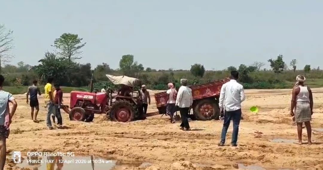 सारठ : बालू उठाव को लेकर दो गांवों में भिड़ंत