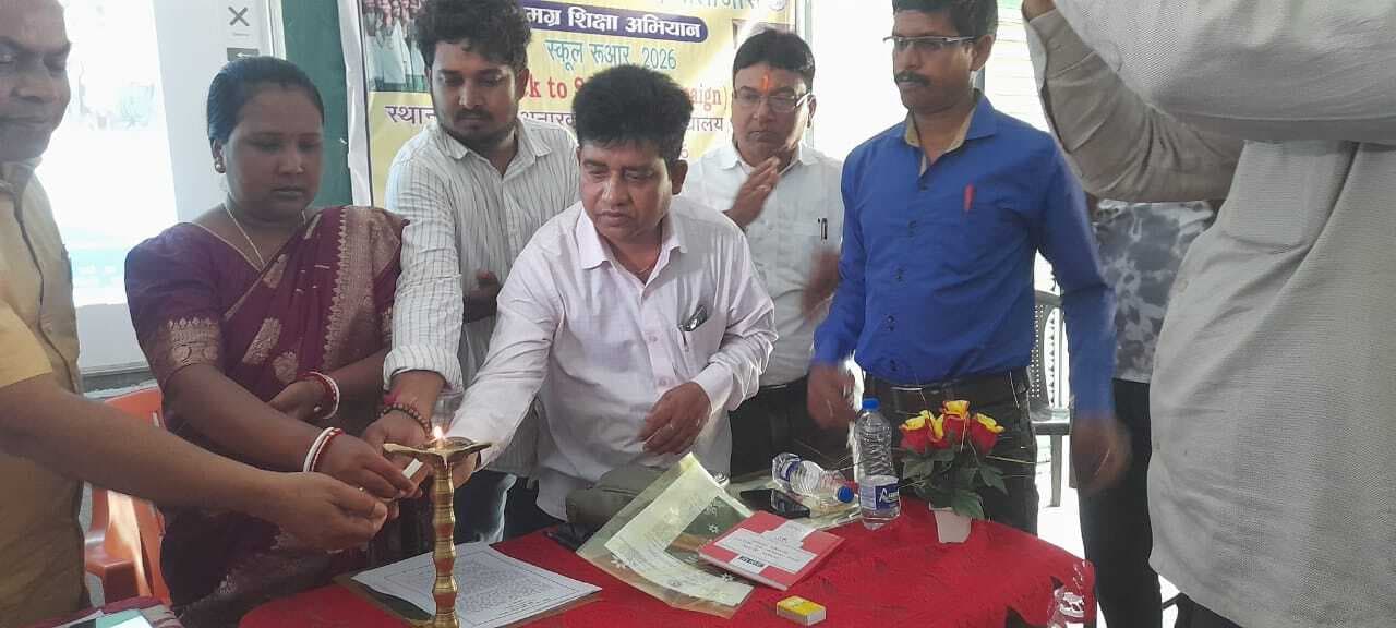 पालोजोरी: कल से शुरू होगा बैक टू स्कूल अभियान